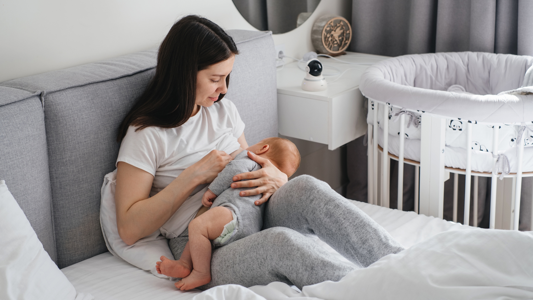 Woman breastfeeding